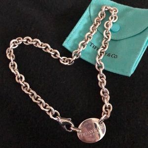 Tiffany Return to Tiffany Tag Choker Necklace ✨